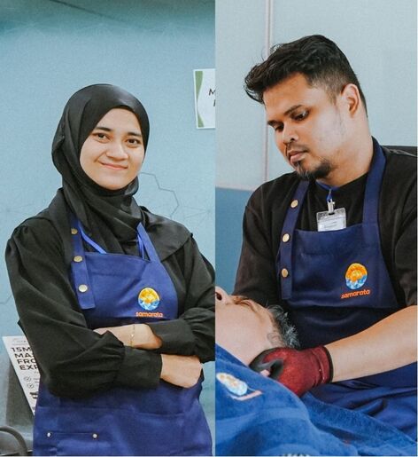 Samarata Founders — Ariff and Liana